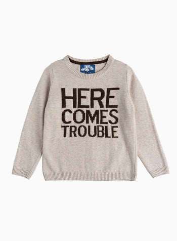 Thomas Brown Jumper Here Comes Trouble Jumper