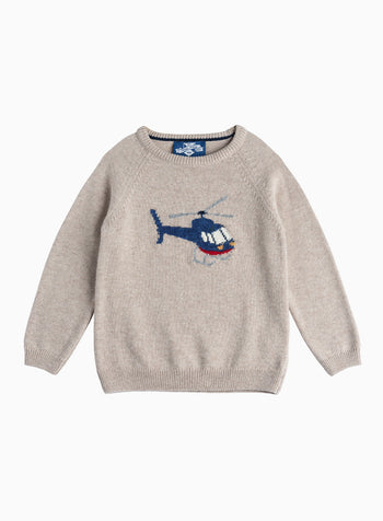 Thomas Brown Jumper Hugh Helicopter Jumper