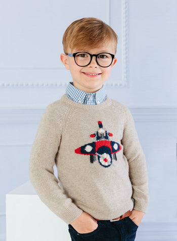 Thomas Brown Jumper Plane Jumper