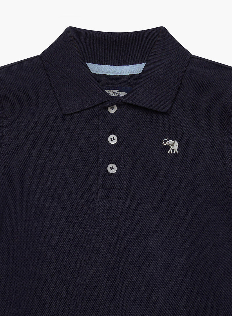 Thomas Brown Polo Harry Piqué© Polo in Navy