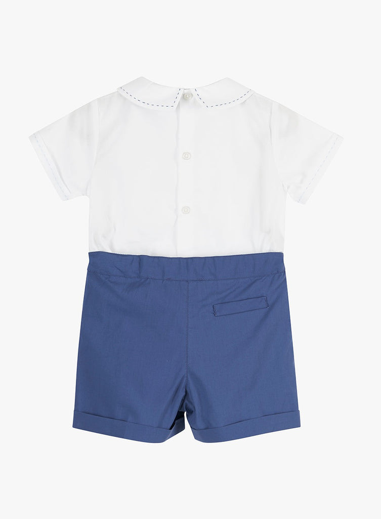 Trotters Heritage Baby Boys Rupert Set French Navy/White | Trotters ...