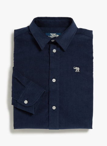 Oliver Shirt in Navy Cord