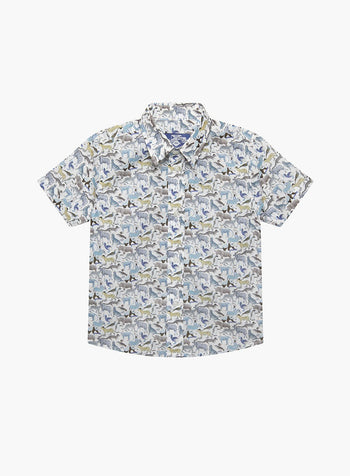 Thomas Brown Shirt Short-Sleeved Zoo Shirt