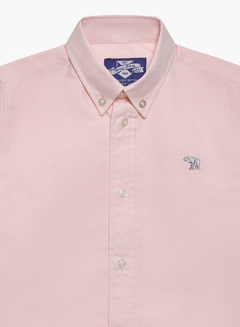 Thomas Shirt in Pale Pink Chambray