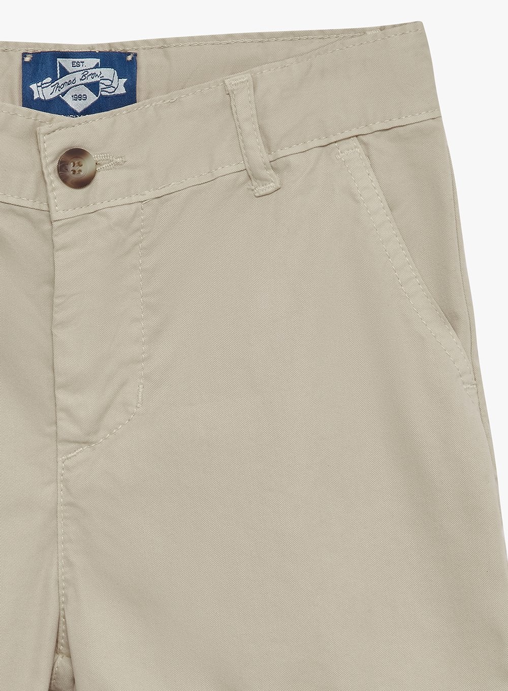 Thomas Brown Shorts Charlie Chino Shorts in Stone