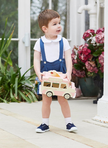 Thomas Brown Shorts Little Jamie Shorts in French Blue