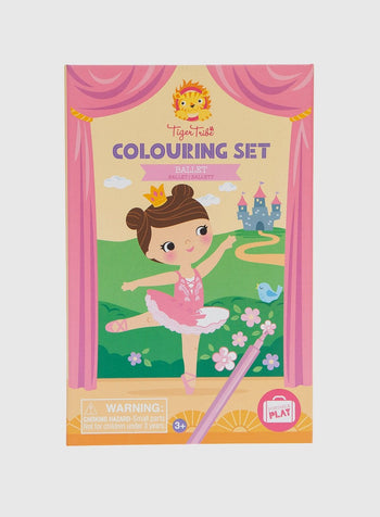 Tiger Tribe Toy Ballet Colouring Set - Trotters Childrenswear