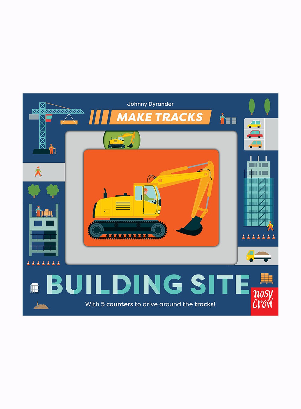 Timothy Knapman Book Make Tracks Building Site Book