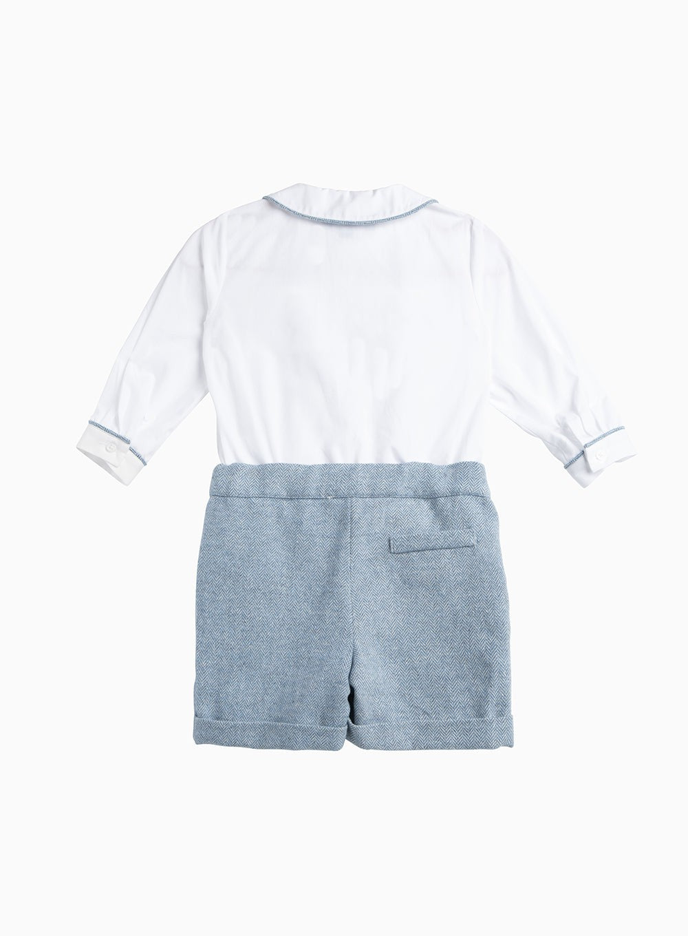 Trotters Heritage Set Little Rupert Smocked Set