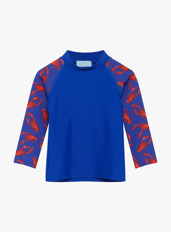 Trotters Swim Rash Vest Baby Rash Vest in Lobster