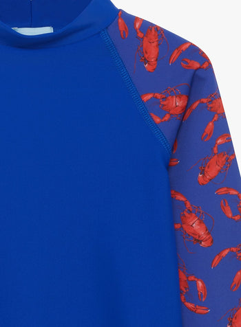 Trotters Swim Rash Vest Rash Vest in Lobster
