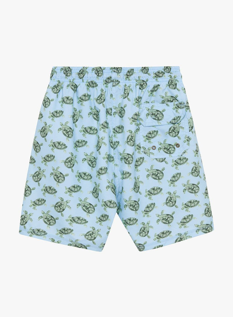 Trotters Swim Swimshorts Mens Daddy & Me Swimshorts in Turtle