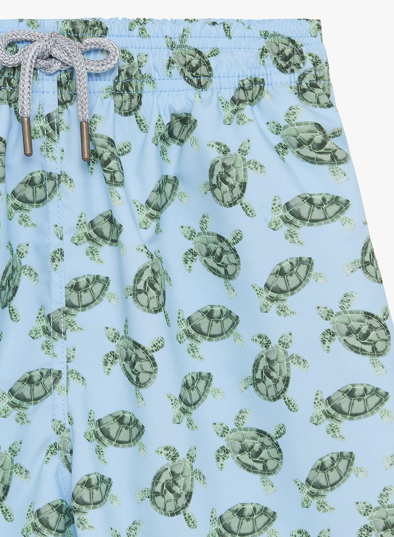 Trotters Swim Swimshorts Mens Daddy & Me Swimshorts in Turtle