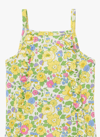 Baby Frill Swimsuit in Yellow Betsy