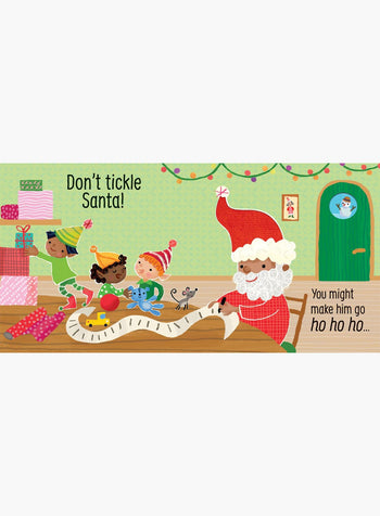 Usborne Book Don't Tickle Santa Board Book