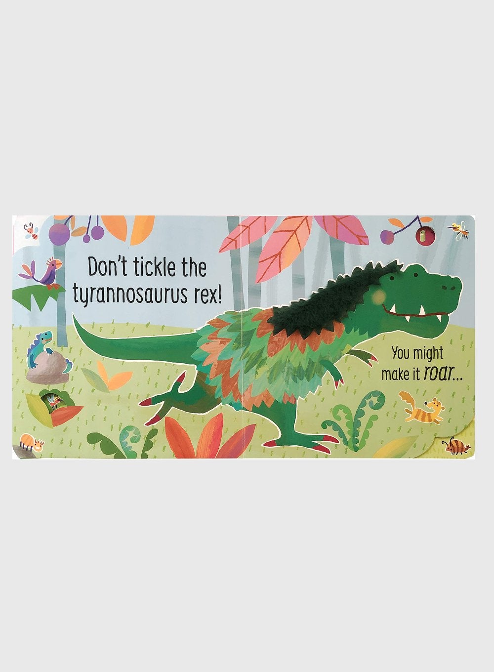 Usborne Book Don't Tickle the Dinosaur Board Book - Trotters Childrenswear