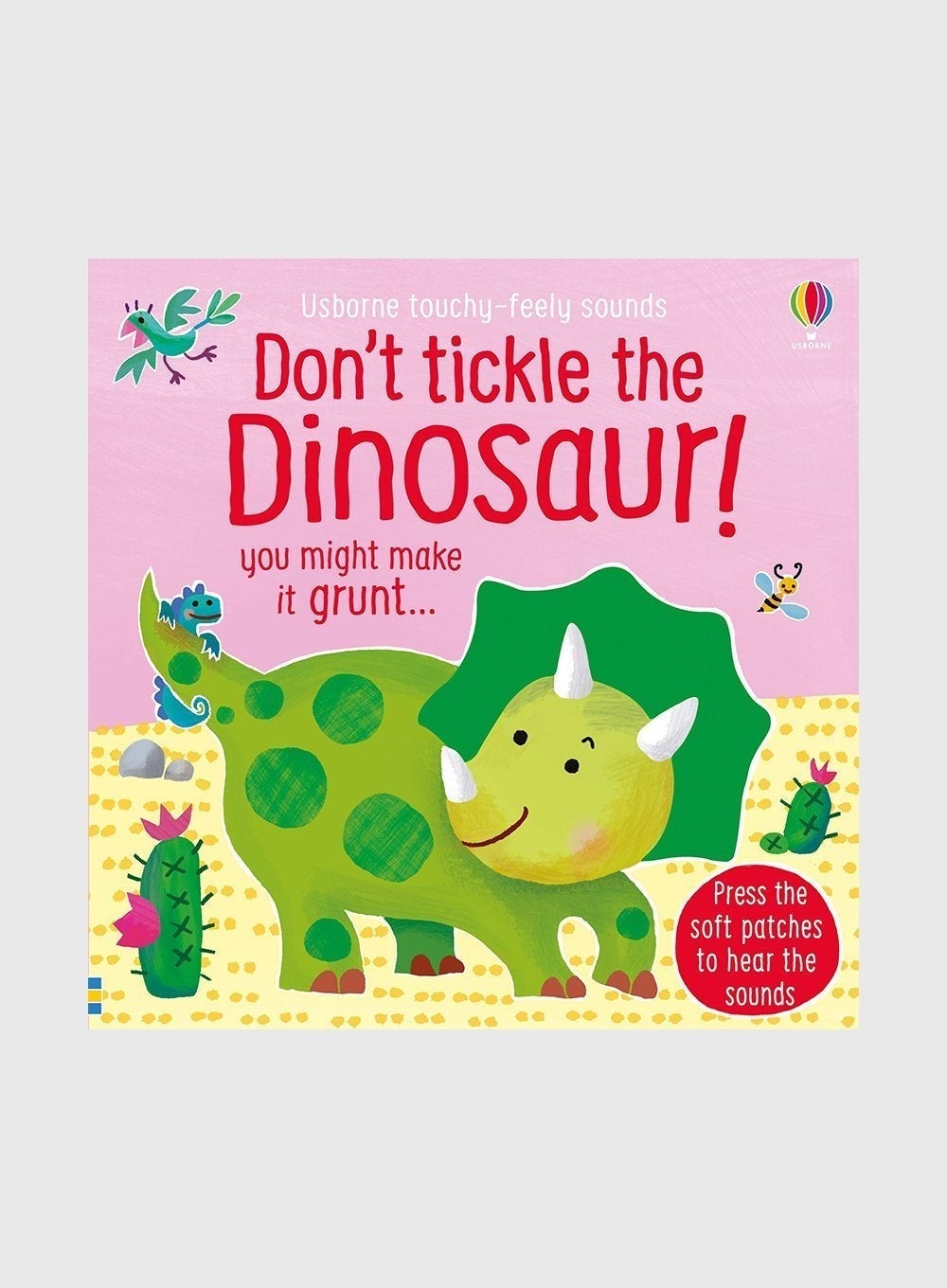 Usborne Book Don't Tickle the Dinosaur Board Book