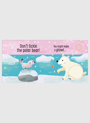 Usborne Book Don't Tickle The Polar Bear Board Book