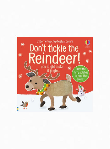 Usborne Book Don't Tickle The Reindeer Board Book
