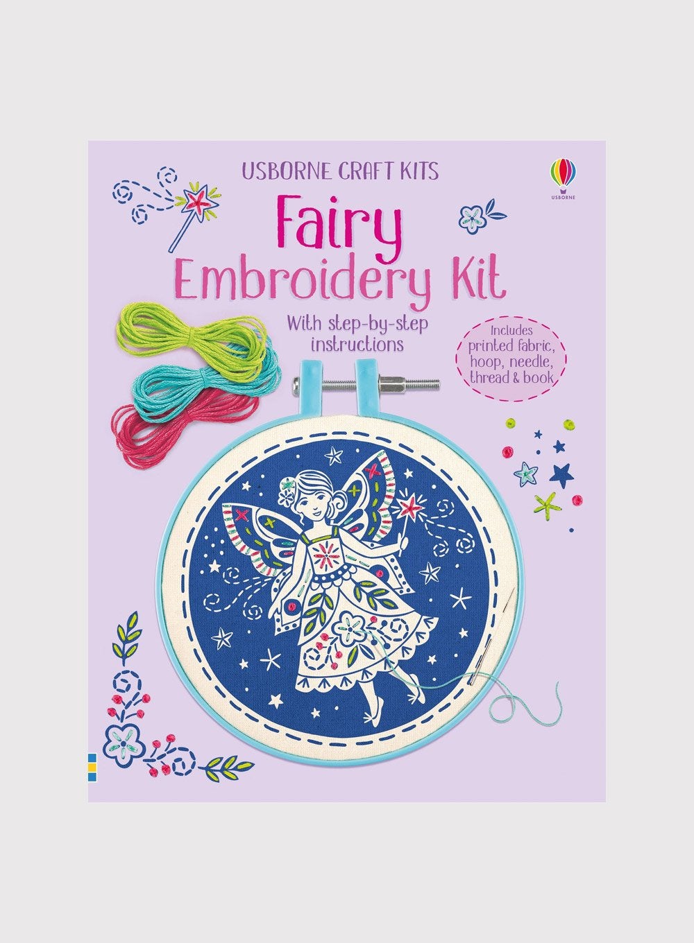 Usborne Book Usborne Fairy Embroidery Kit - Trotters Childrenswear