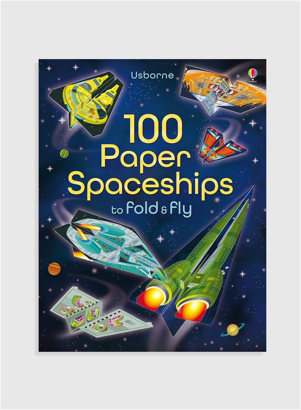 Usborne Book Usborne Paper Spaceships to Fold & Fly - Trotters Childrenswear