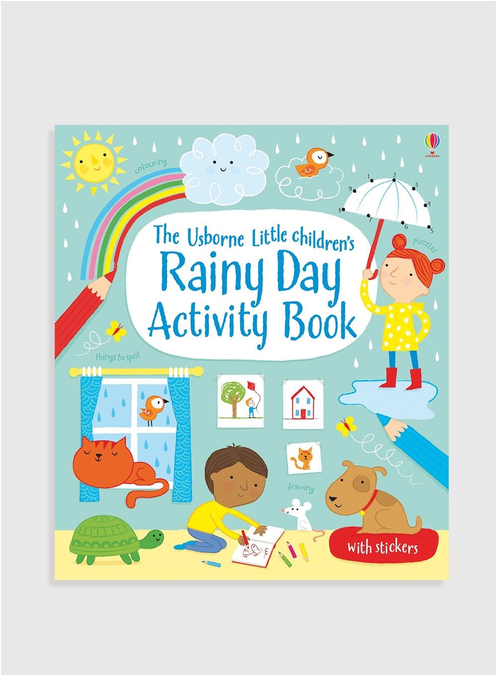 Usborne Book Usborne Rainy Day Activity Book - Trotters Childrenswear