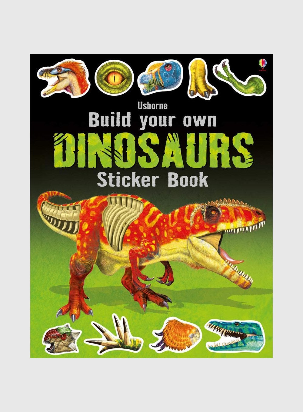 Usborne Book Usborne's Build Your Own Dinosaur Sticker Book - Trotters Childrenswear