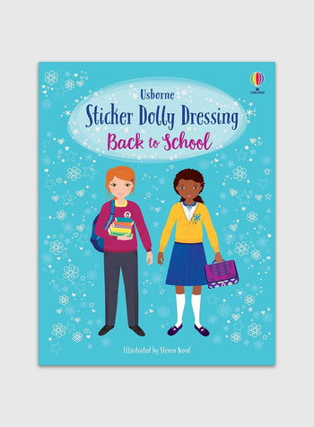 Usborne Book Usborne's Dolly Dressing Back To School Sticker Book - Trotters Childrenswear