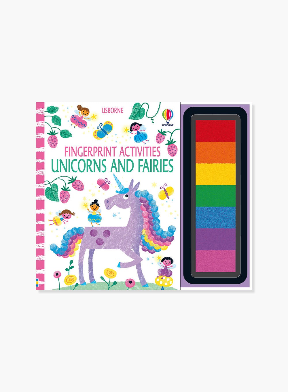 Usborne Book Usborne's Fingerprint Activities Book: Unicorns and Fairies
