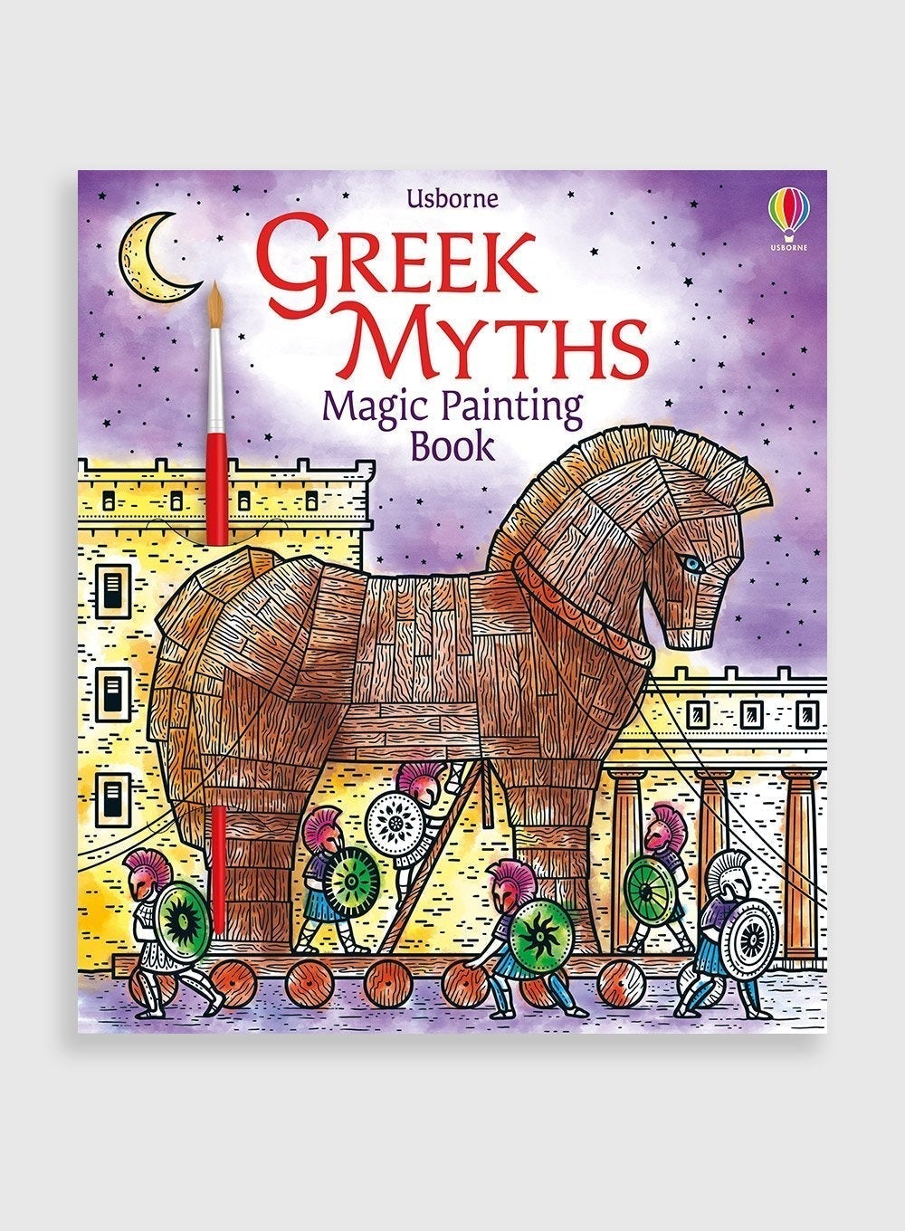 Usborne Book Usborne's Greek Myths Magic Painting Book