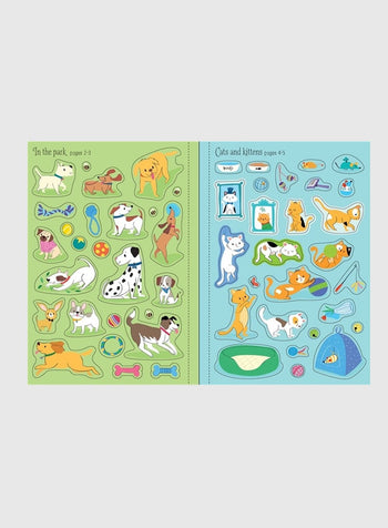 Usborne Book Usborne's Little First Pets Sticker Book