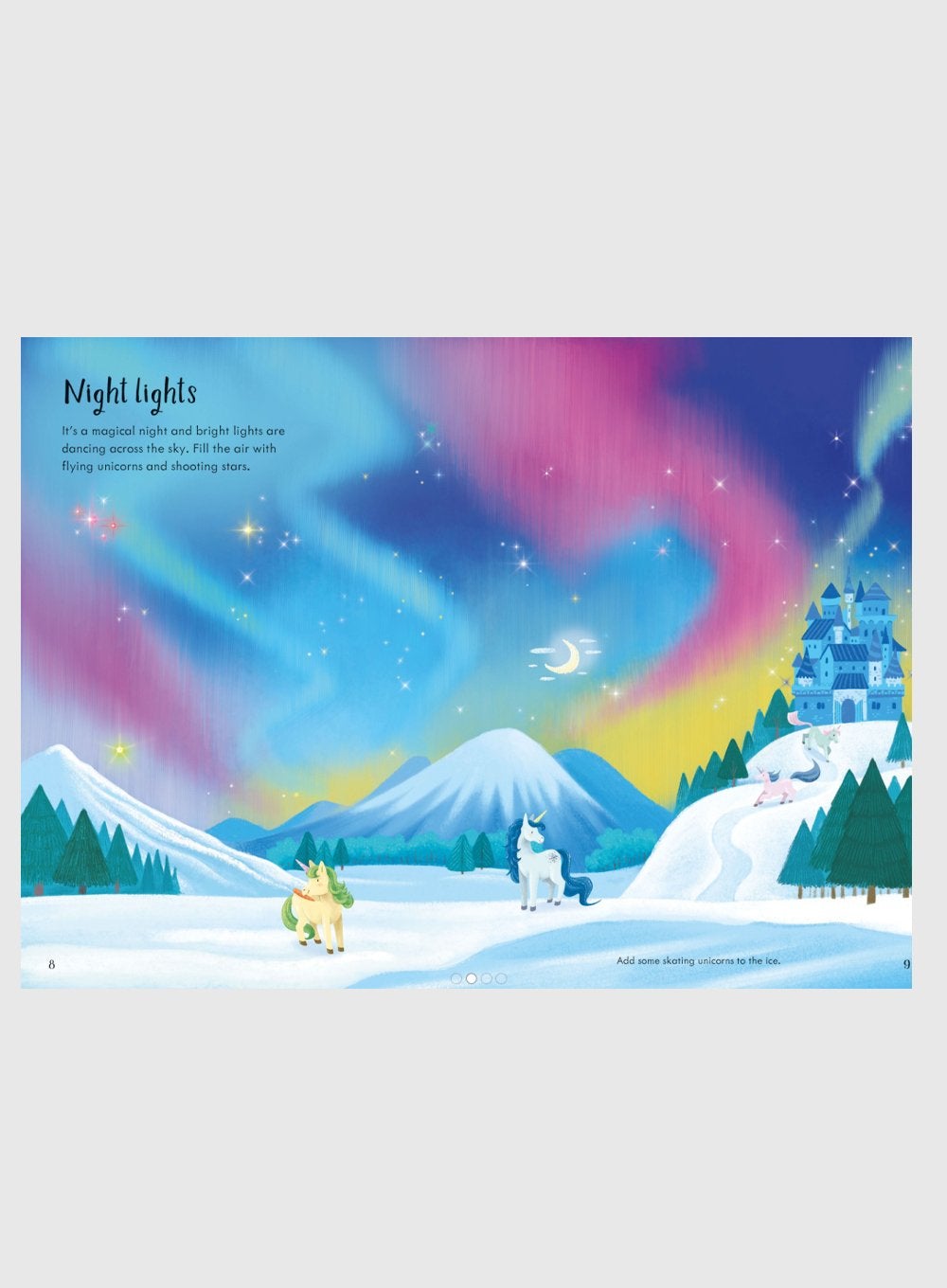 Usborne Book Usborne's Sparkly Unicorns Sticker Book - Trotters Childrenswear
