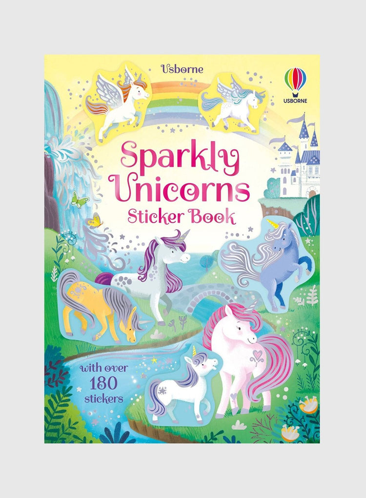 Usborne Book Usborne's Sparkly Unicorns Sticker Book - Trotters Childrenswear
