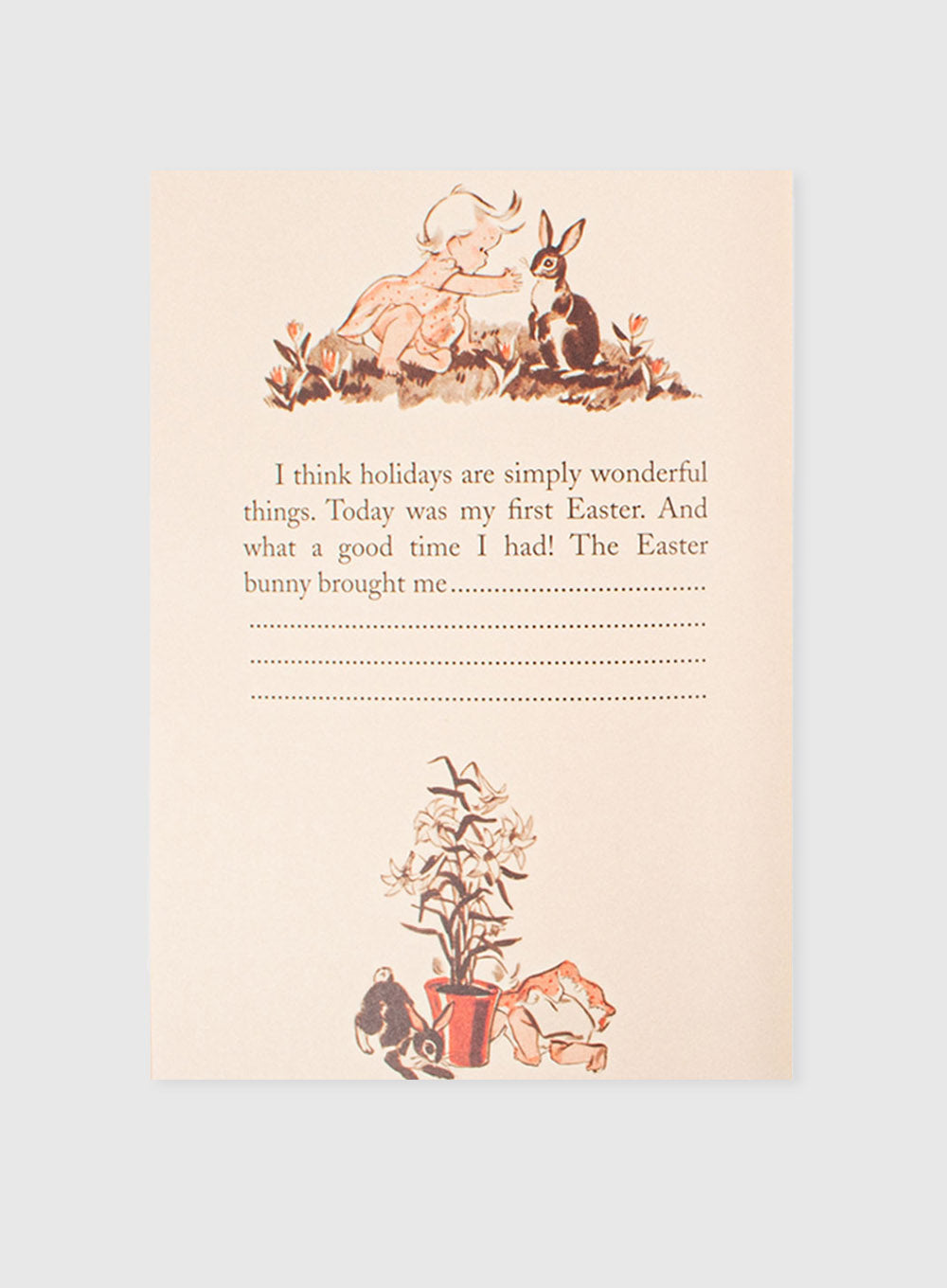 Vintage Baby Book