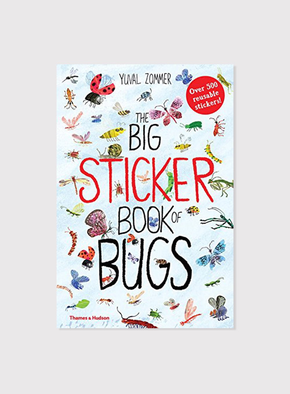 Yuval Zommer Book The Big Sticker Book of Bugs