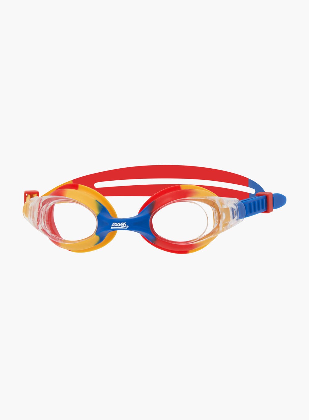 Zoggs Goggles Zoggs Little Bondi Swimming Goggles in Yellow/Red